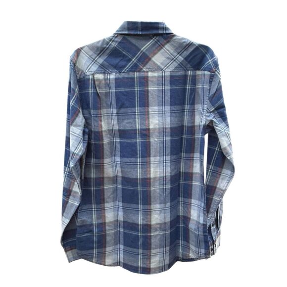 NEW Weatherproof Brand Men's Plaid Blue White Button Up Shirt - Size Small - Picture 6 of 11